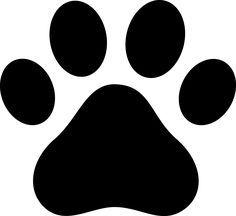 Black Paw Print Logo - Panther Paw Print Clip Art - ClipArt Best - ClipArt Best | Locker ...