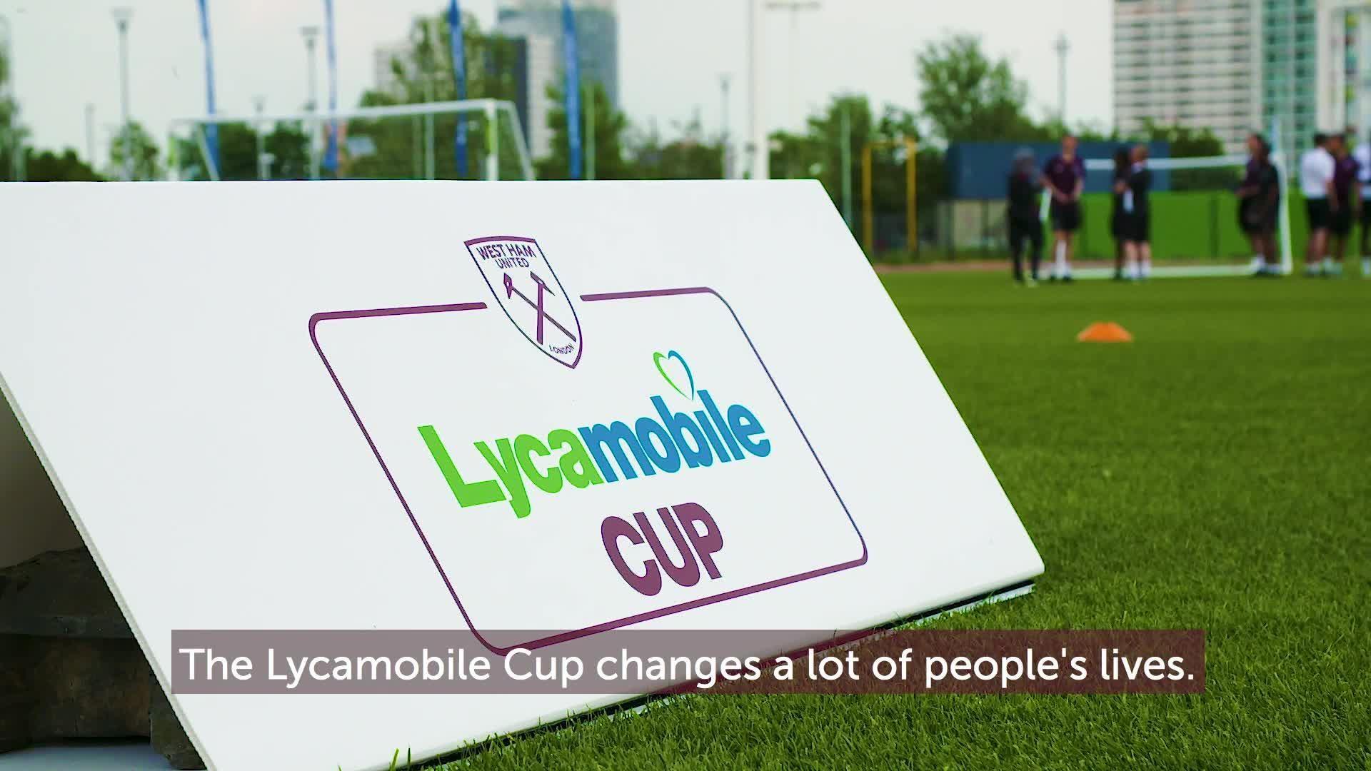 Lyca Mobile Logo - Lycamobile extend West Ham United partnership | West Ham United