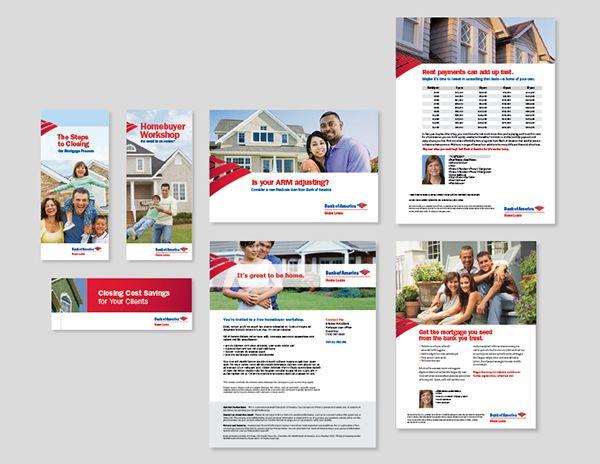 Bank of America Home Loans Logo - Bank of America Home Loans Collateral Redesign on AIGA Member Gallery