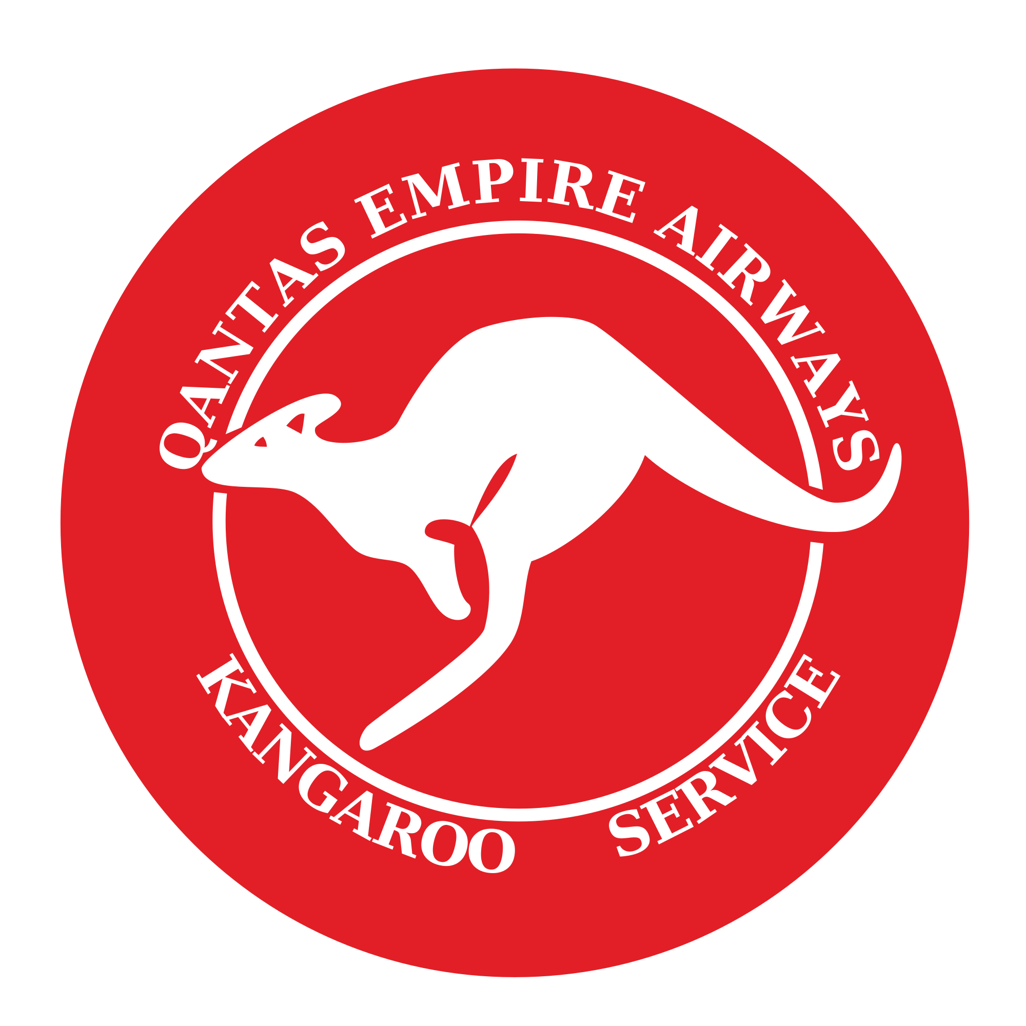 Red Kangaroo Logo - File:Qantas Empire Airways Kangaroo Service logo 1944–1947.svg ...