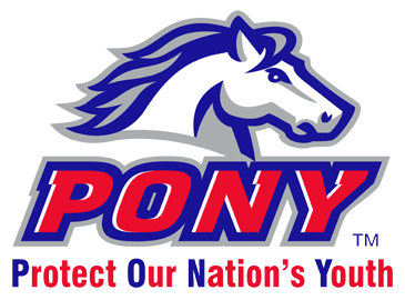 Horse Baseball Logo - PONY Baseball and Softball