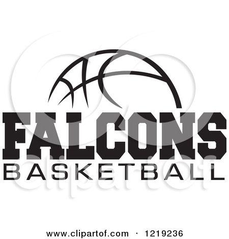 White Basketball Logo - Falcon Basketball Logo Clipart