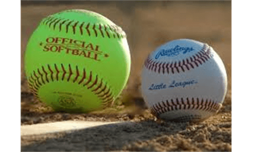 Baseball and Softball Logo - Home