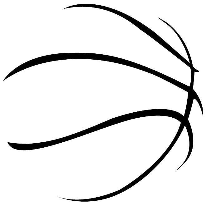 White Basketball Logo - Basketball Logos Clipart