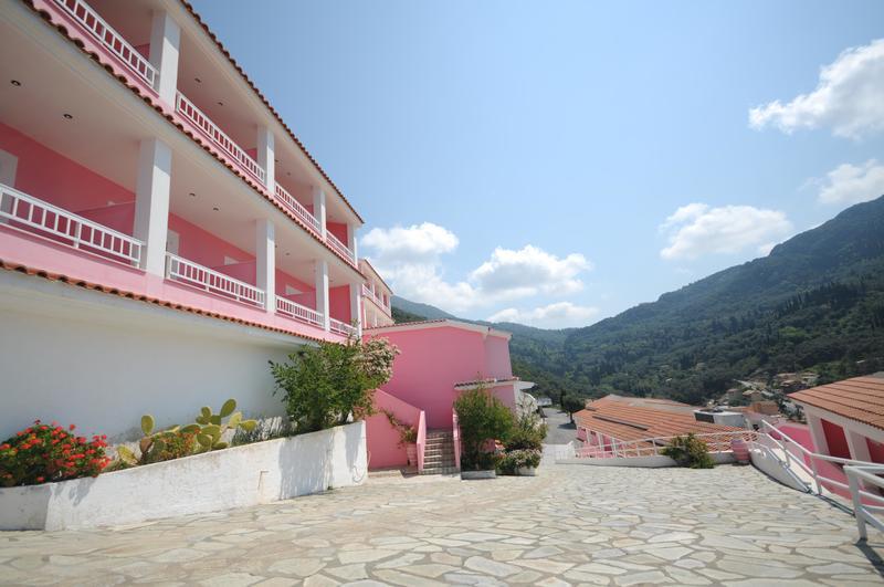 Pink Palace Hotel Logo - The Pink Palace Hotel & Hostel in Corfu, Greece - Book HOSTEL and ...