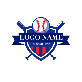 Baseball and Softball Logo - Free Baseball Logo Designs. DesignEvo Logo Maker