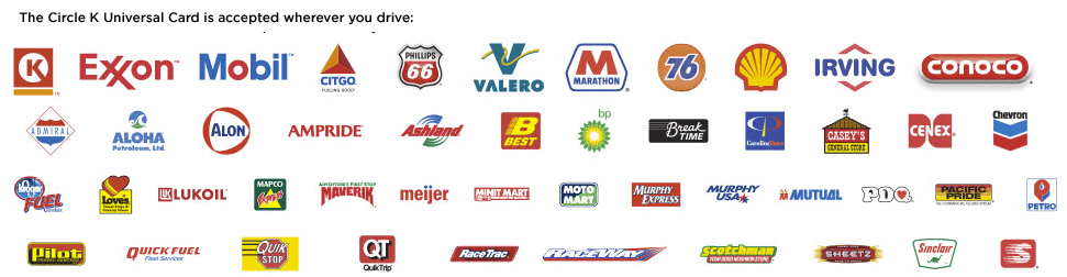 Circle K Logo - Circle K Universal Fuel Card Fleet Fuel Purchases