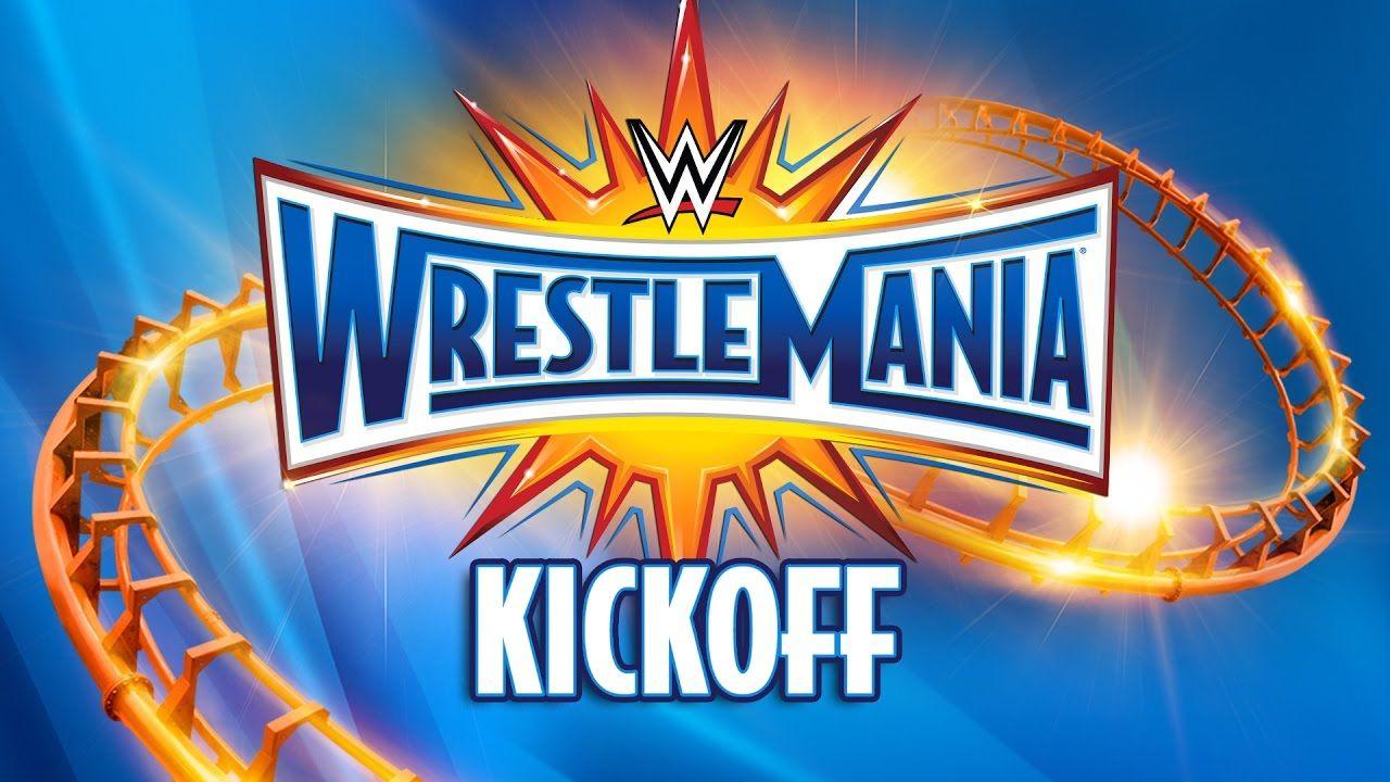 WWE 2017 Logo - WrestleMania 33 Kickoff: April 2, 2017 - YouTube