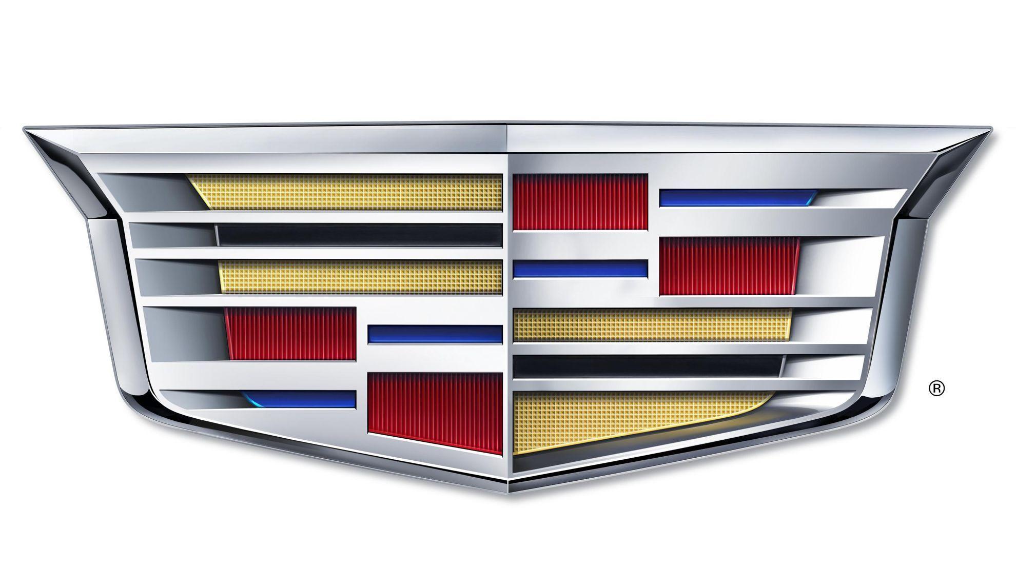 3D Cadillac Logo - Cadillac New Crest Logo