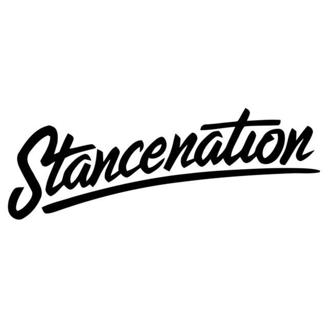 Stance Nation Logo - CS 496.9*30cm Stancenation funny car sticker and decal silver