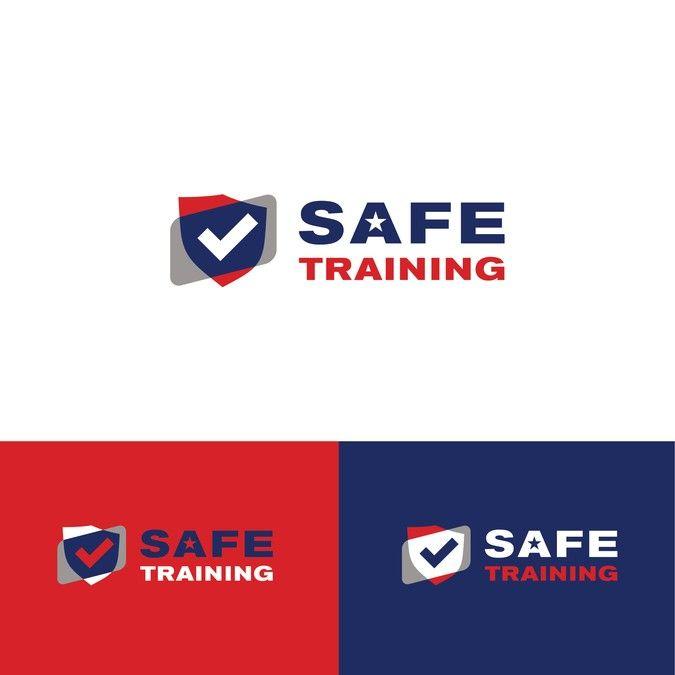 Cool Blue and Red Company Logo - USA Safety Training tech company needs a cool logo | Logo design contest