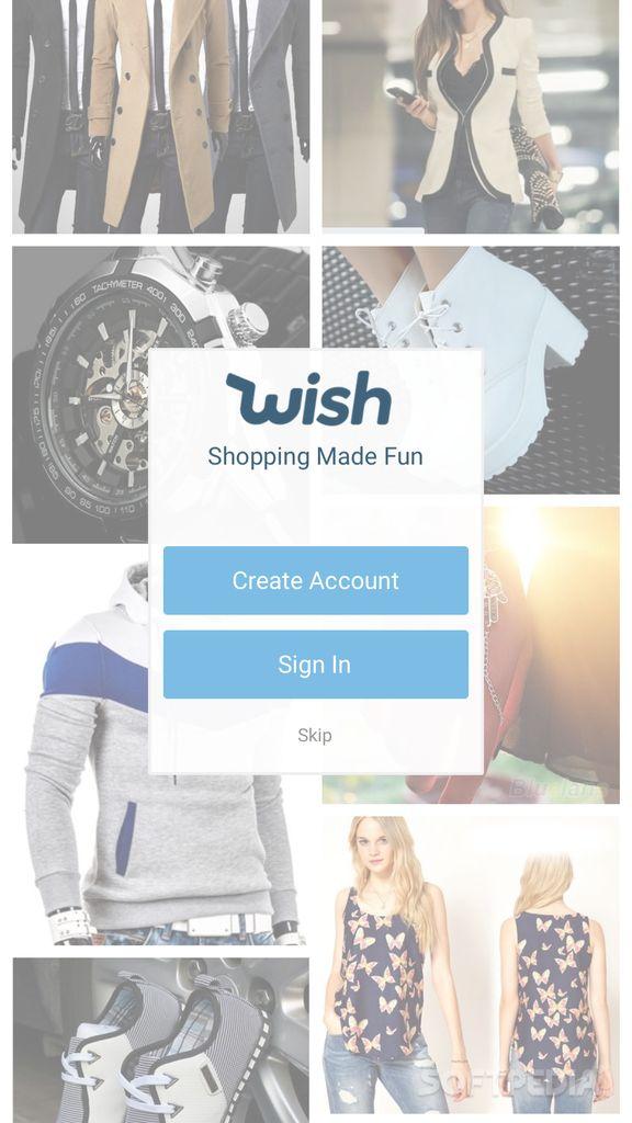 Wish Shopping Logo - Download Wish Made Fun