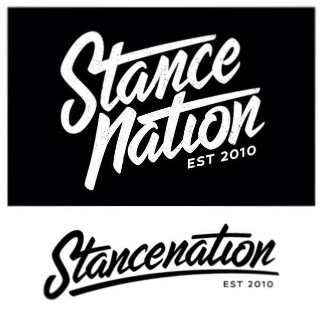 Stance Nation Logo - Stance Nation | Lettering | Lettering, Stance nation, Instagram