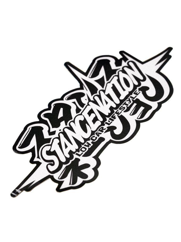 Stance Nation Logo - StanceNation Katakana Cut Out Sticker – StanceNation Shop