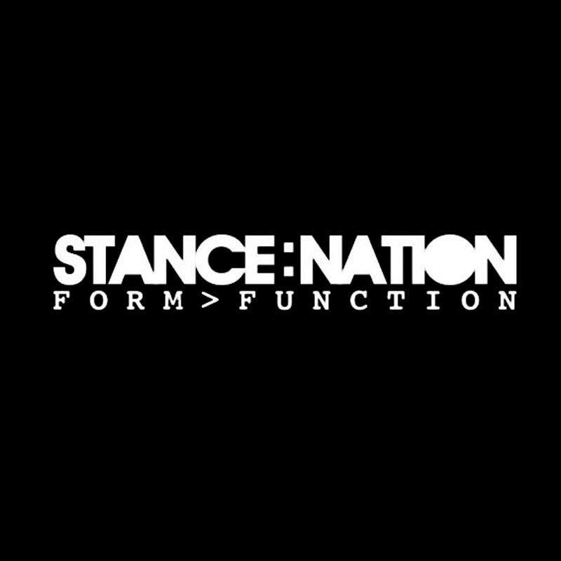 Stance Nation Logo - 20.5*3.4CM STANCE NATION Car Window Decal Stickers Original Car ...