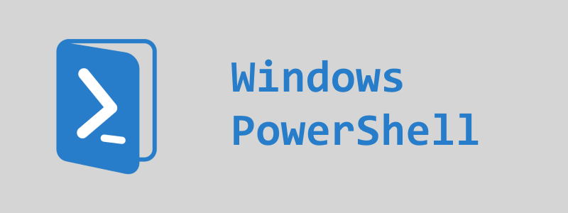 PowerShell Logo - How to Enable Windows PowerShell V2.0 - ThatLazyAdmin