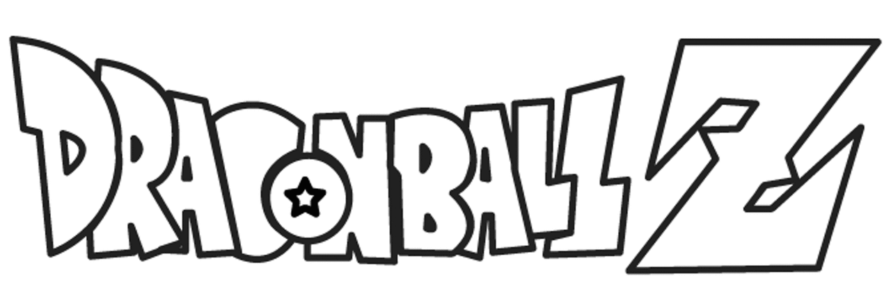 Black with a Z Logo - Dragon Ball Z Logo Title - Black Pearl Custom Vinyls