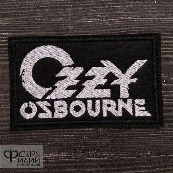 Ozzy Band Logo - Patch Ozzy Osbourne Black Sabbath Heavy metal band