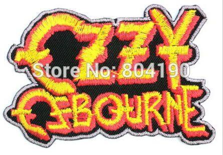Ozzy Band Logo - OZZY OSBOURNE Logo Music Band Iron On/Sew On Patch Tshirt TRANSFER ...