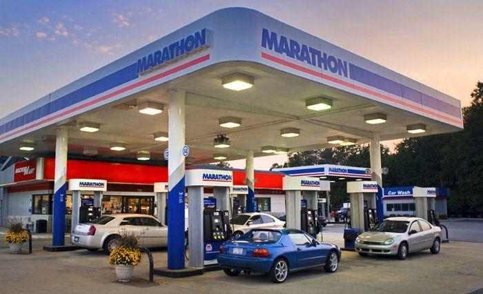 Marathon Gas Station Logo - Marathon Gas Station In Oakland