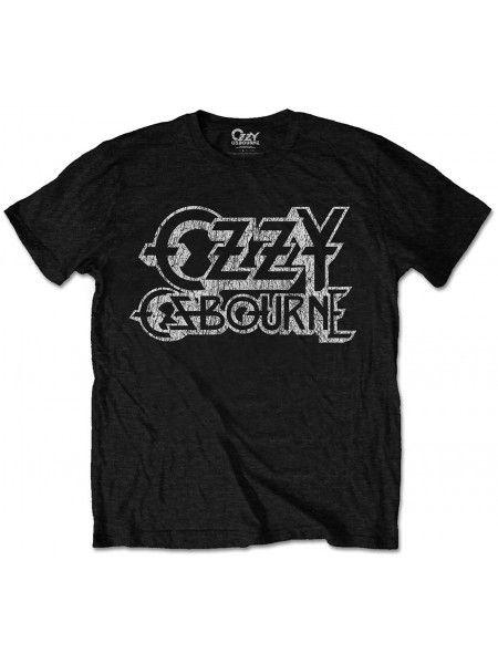 Ozzy Band Logo - Ozzy Osbourne - Classic Vintage Band Logo (T-Shirt)