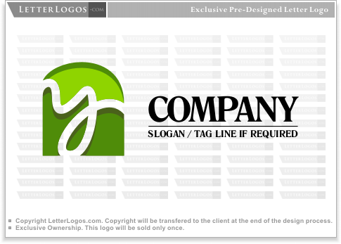 Green Y Logo - Letter Y Logos
