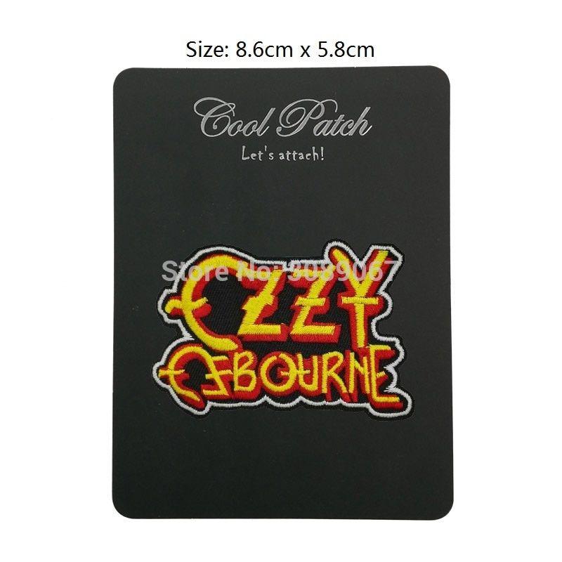 Ozzy Band Logo - Detail Feedback Questions about OZZY OSBOURNE Logo Music Band Iron ...