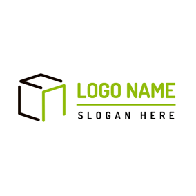 Green Rectangle Logo - Free Storage Logo Designs | DesignEvo Logo Maker