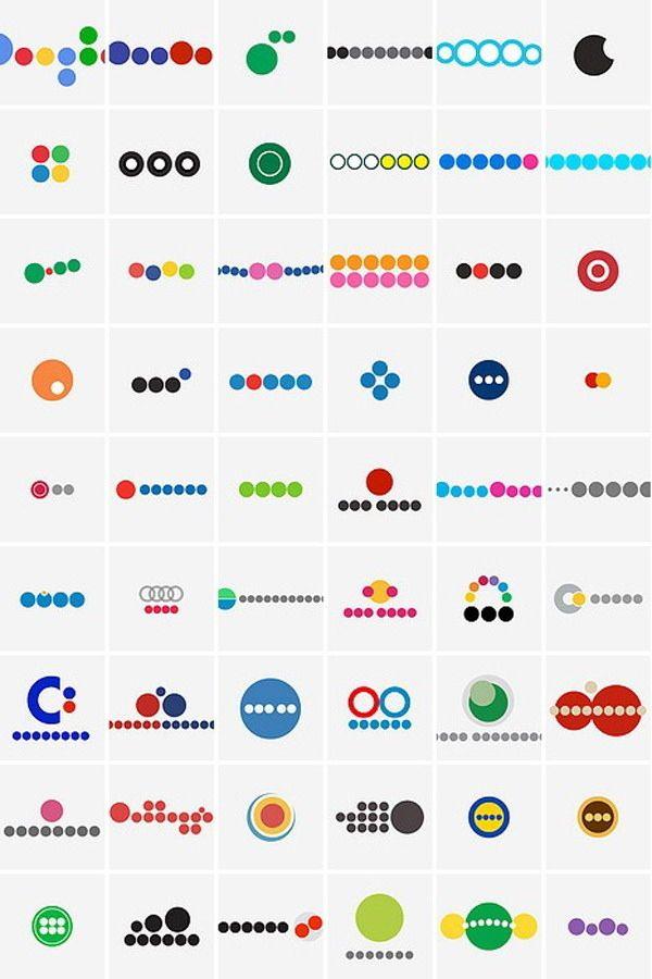 Blue and Pink Dot Logo - All Logos 88: Brand Logos