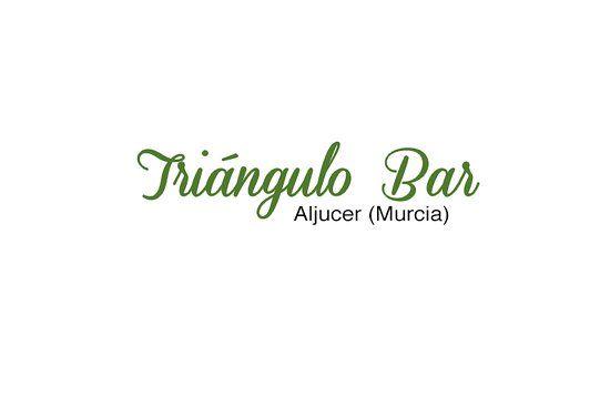 Green Y Logo - Texto y logo Triángulo Bar Aljucer ( Murcia) of Triangulo