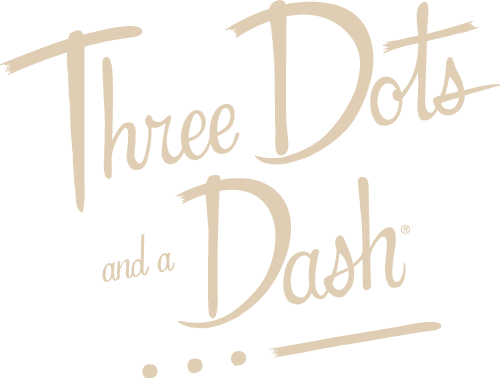 Dash Dot Logo - Three Dots and a Dash - A Speakeasy Tiki Bar in River North