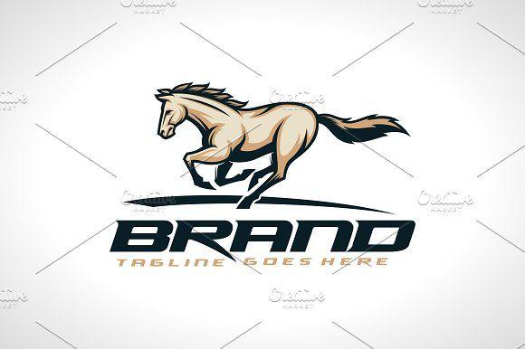 Horse Racing Logo - Horse Racing ~ Logo Templates ~ Creative Market
