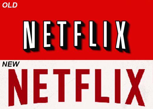 Old Vs. New Netflix Logo - Netflix is changing their logo! What do you think of it? : Design