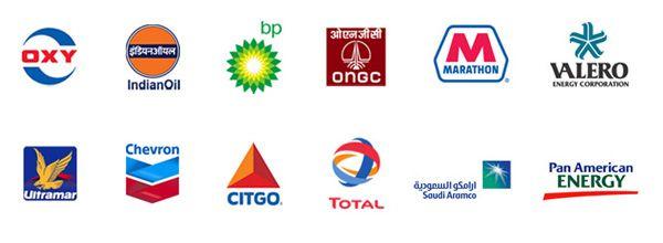 Oil and Gas Logo - Oil & Gas. Offshore Platforms. Onshore Refining. Industry