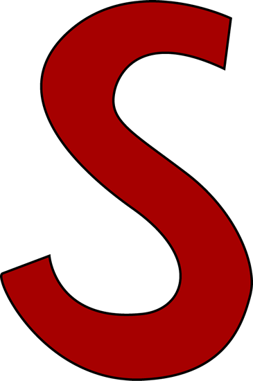 Large Red S Logo - Red S Clipart