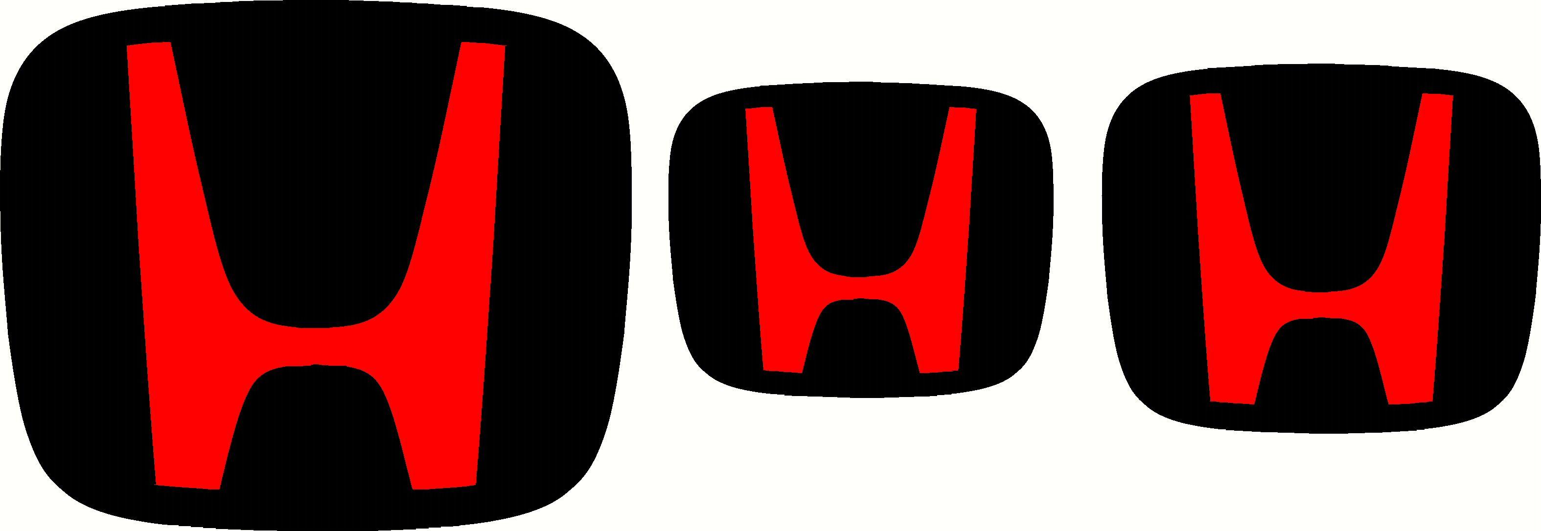 Honda Civic Type R Logo - Honda Civic Type R EP3 Pre Facelift Gel Badge Overlays