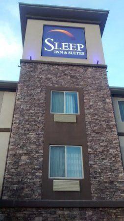 Sleep Inn Logo - The attractive Logo at the tower - Picture of Sleep Inn & Suites ...
