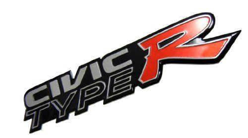 Typer Civic Logo - CIVIC TYPE R Emblem Racing Badge for Honda Civic EG EK K6 K8 CRX DC2 ...