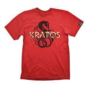 Large Red S Logo - GOD OF WAR Men's Kratos Symbol Logo T Shirt, Large, Red GE6241L