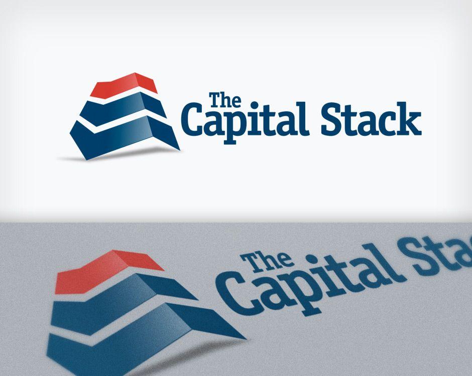 Stack Logo - Purple Sage – The Capital Stack Logo Design