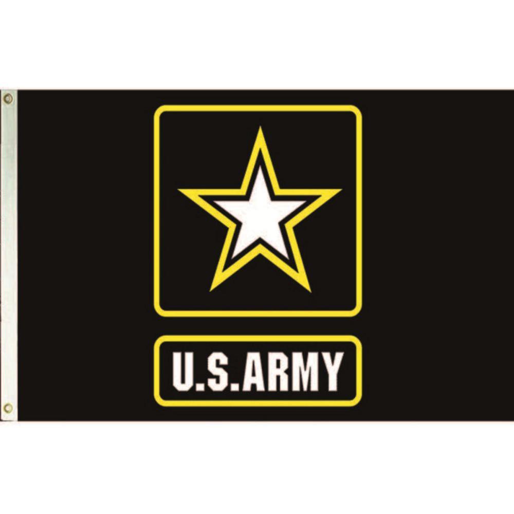 U.S. Army Star Logo - Annin Flagmakers 3 ft. x 5 ft. Nylon U.S. Army Star Logo Armed ...