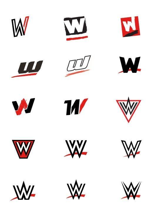 New WWE Logo - Alternate WWE logo designs done by graphic artist John Lefteratosfor