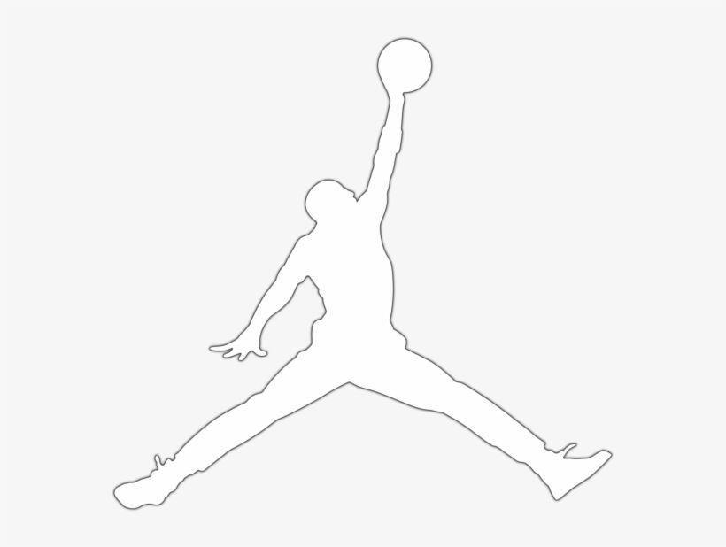 Jordan's Logo - Png Library Drawing Jordans Logo - White Jordan Logo Png - Free ...