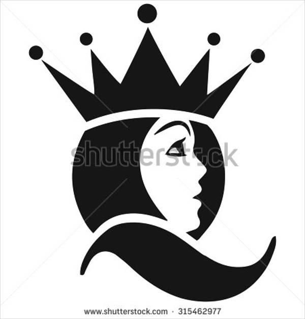 Queen Crown Logo - 9+ Queen Logos - PSD, AI, EPS | Free & Premium Templates