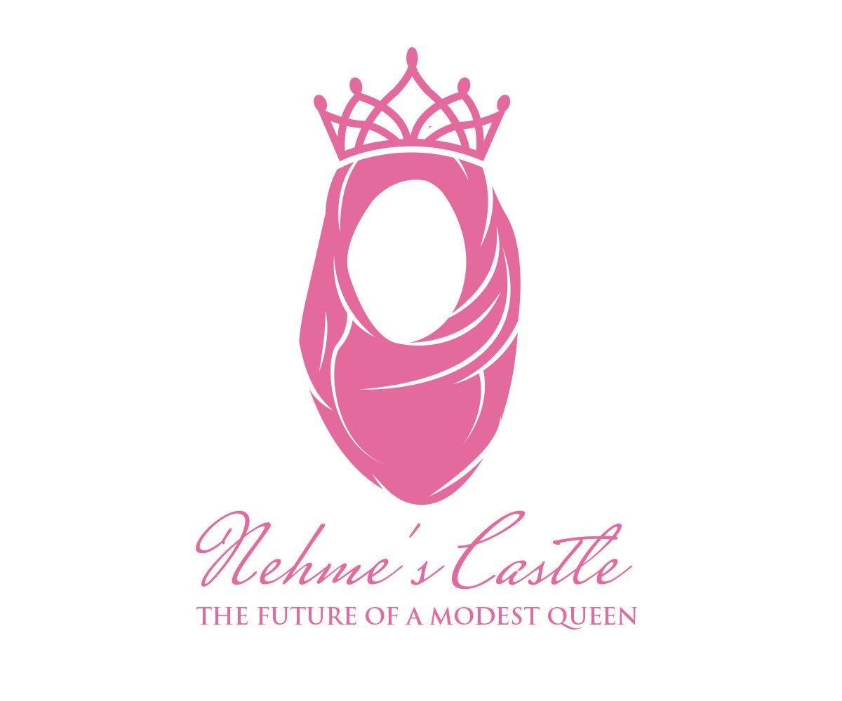 Pink Crown Logo - Feminine, Colorful, Fashion Logo Design for Nehme's Castle by ...