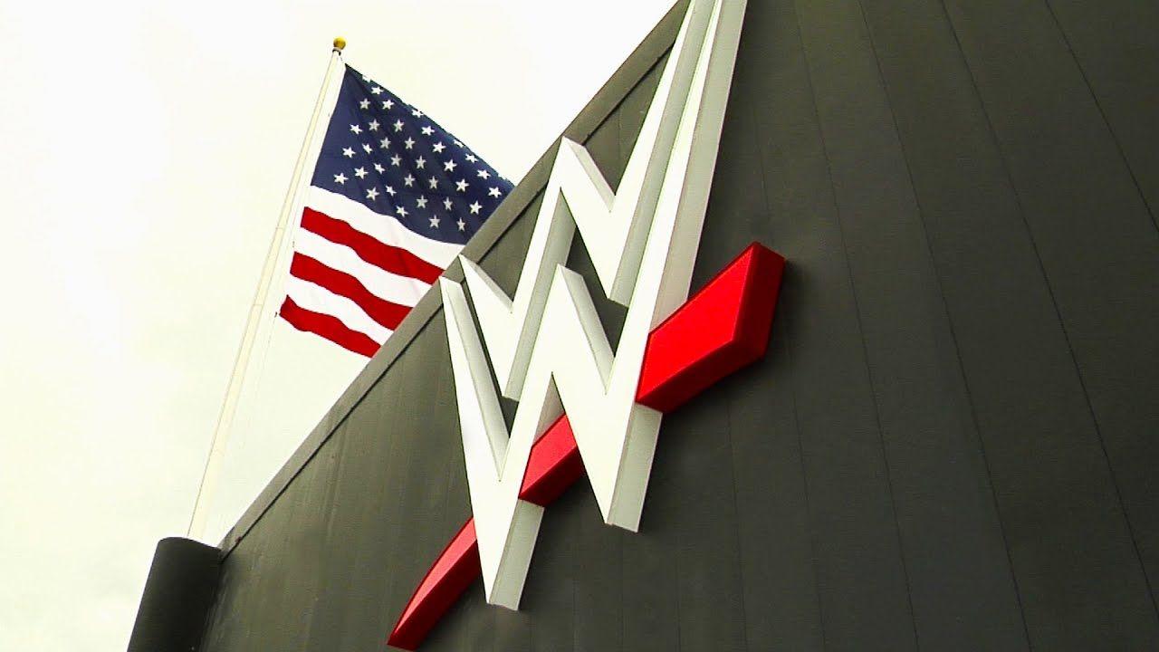 New WWE Logo - WWE Headquarters has a fresh look with the arrival of the new WWE ...