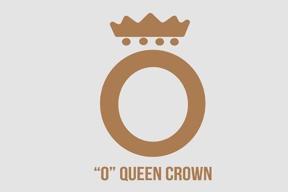 Queen Crown Logo - O