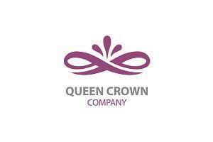 Queen Crown Logo - O Queen Crown Logo Logo Templates Creative Market