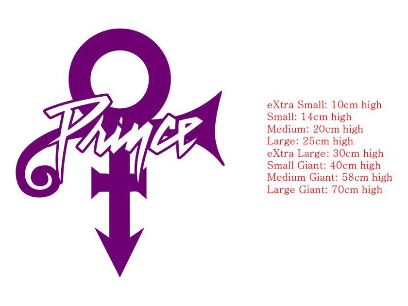 Prince Logo - Prince Logo Symbol Car Wall Sticker Decal | eBay