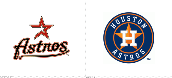 Astros Logo - Brand New: Houston Astros Looking Stellar